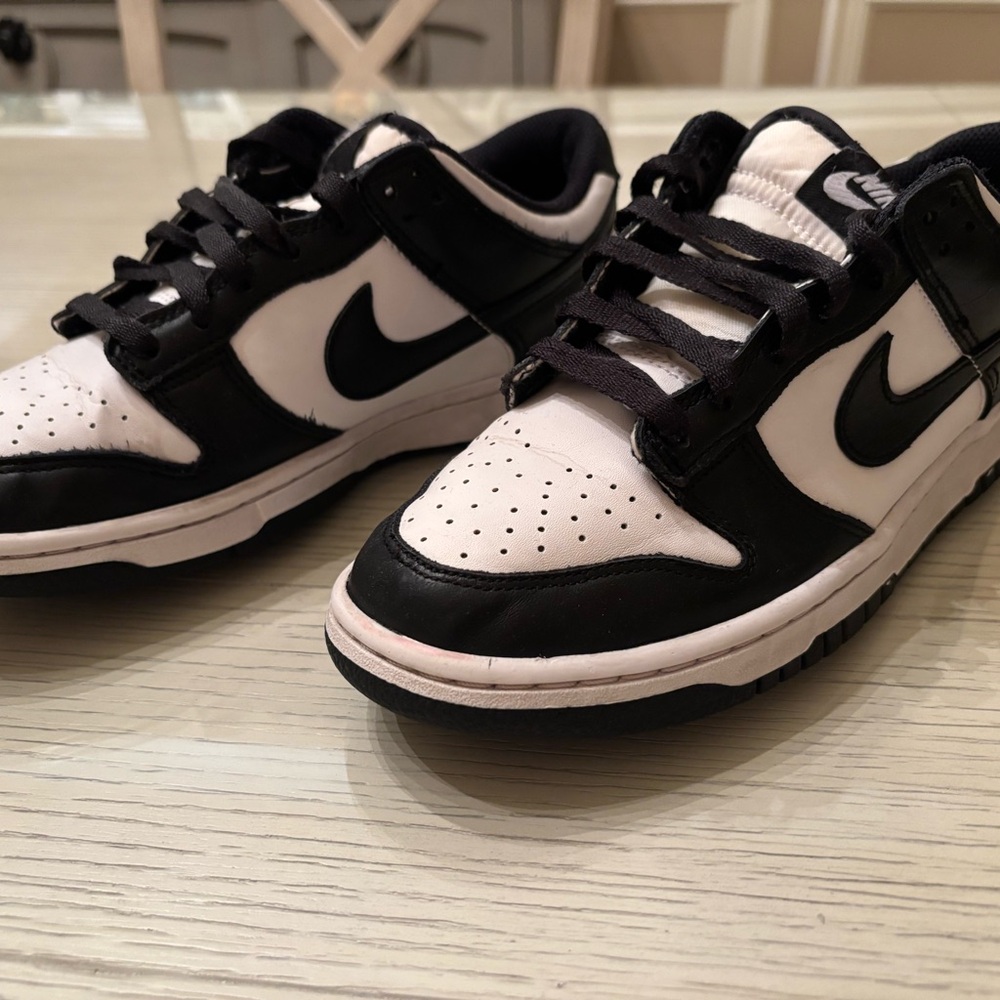 Nike Kids Black and White Athletic Sneakers